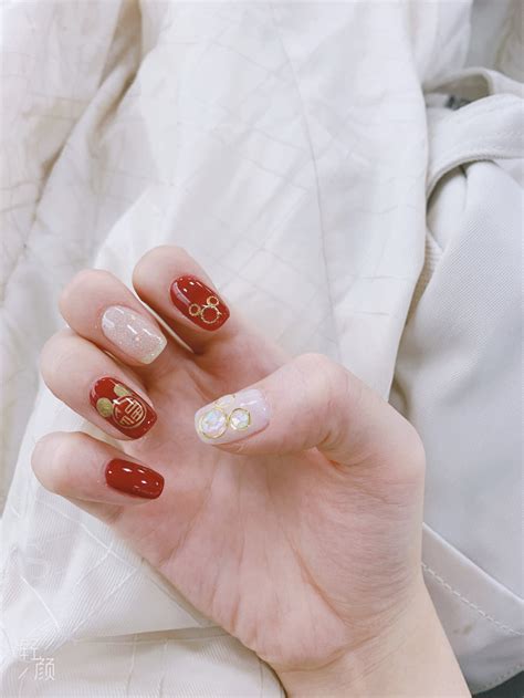 mẫu nail vẽ đơn giản.